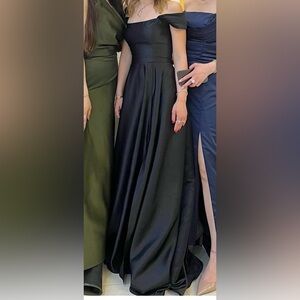 Maxi dress, Hand made Maxi dress, puffy sleeves. Small to XS size